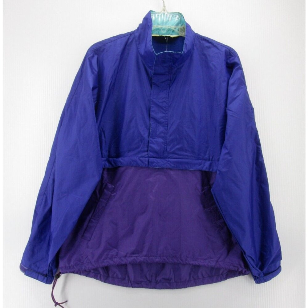 VINTAGE LL Bean Jacket Medium Windbreaker Coat Vented Outdoor Nylon*